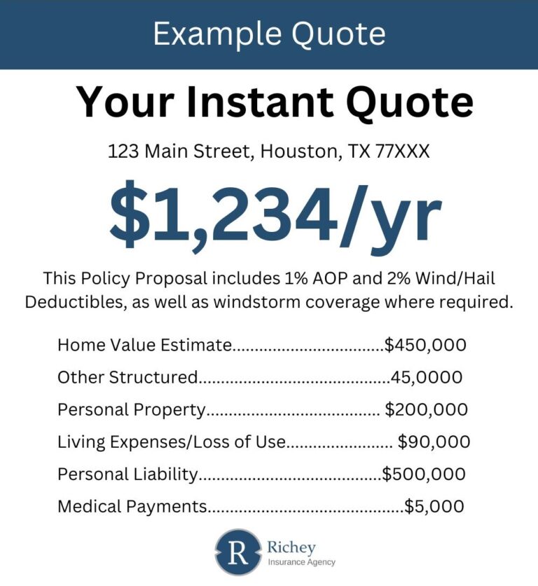Home Insurance Quote in Houston, TX | Big Savings