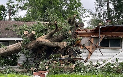 Picture from the storm in Houston